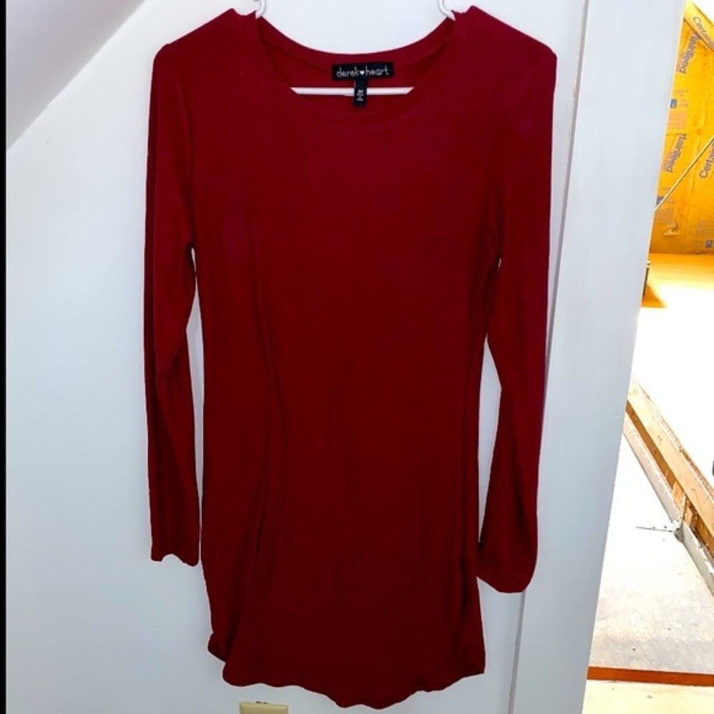 Derek Heart Sweater Dress